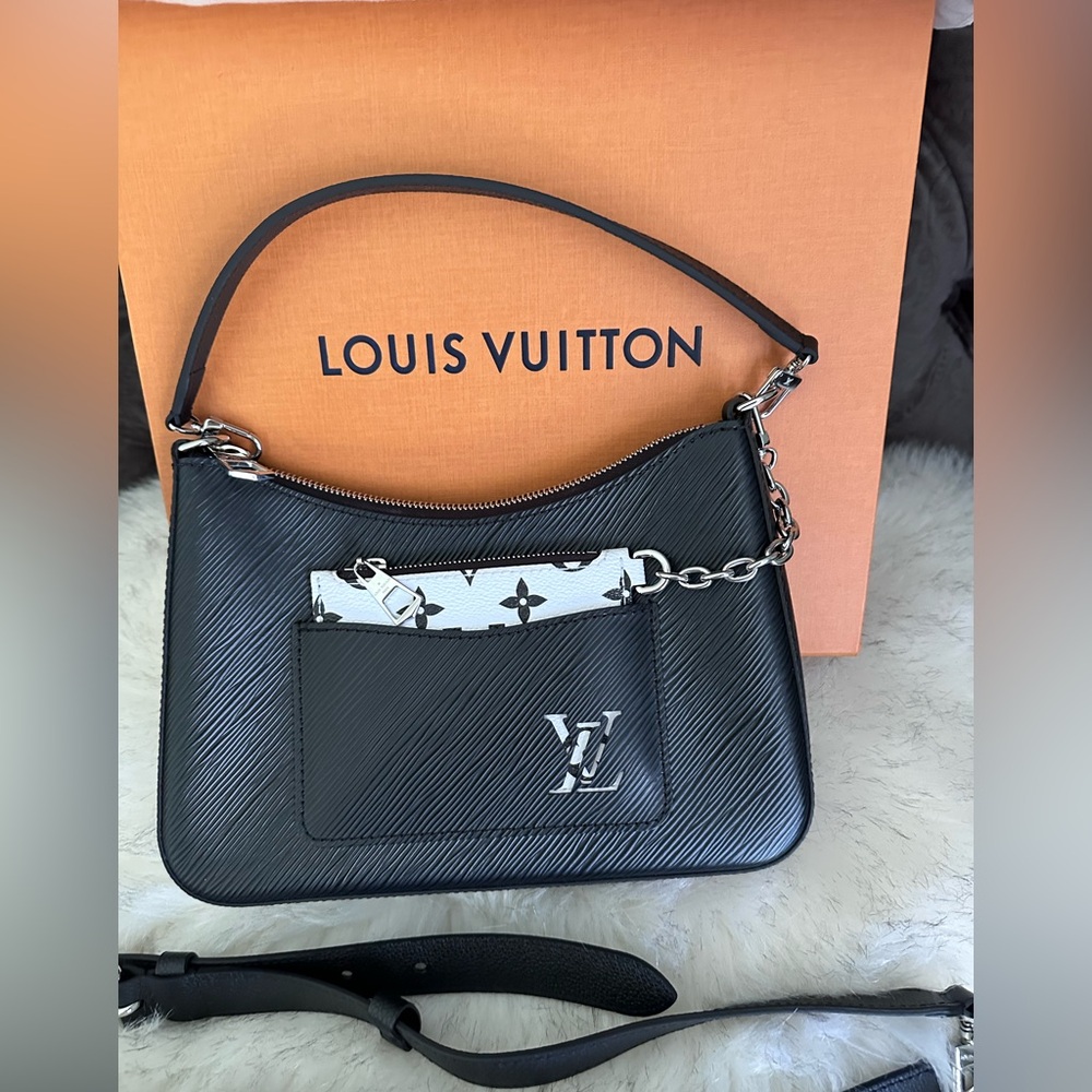 Authentic Louis Vuitton Black Epi Marelle 
Pristine Condition